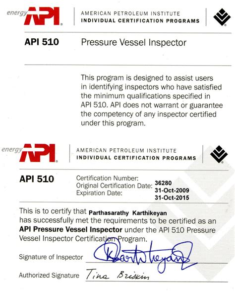 Haward Technology Middle East <b>API</b> <b>510</b>: <b>Pressure Vessel Inspection Code: Maintenance, Inspection, Rating</b>, Repair and Alteration (<b>API</b> Exam Preparation Training Arslan Hafeez The information contained in these course notes has been compiled from various sources and is believed to be reliable and to represent the best current knowledge and opinion. . Api 510 marginal results